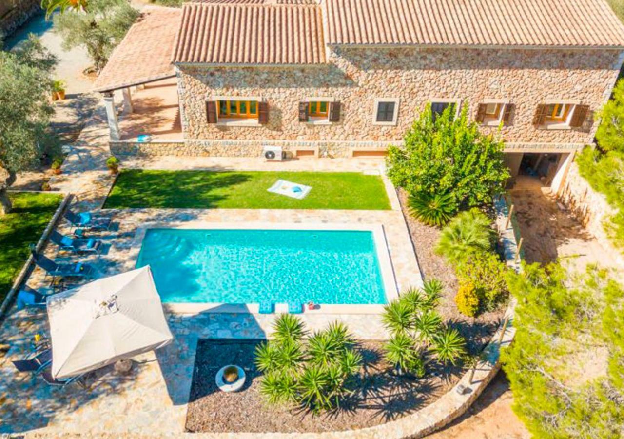 Finca Isabel Y Guillermo Con Posibilidad De Piscina Climatizada Синеу Экстерьер фото