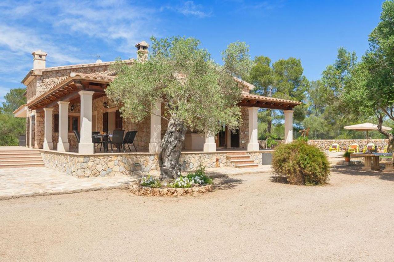 Finca Isabel Y Guillermo Con Posibilidad De Piscina Climatizada Синеу Экстерьер фото