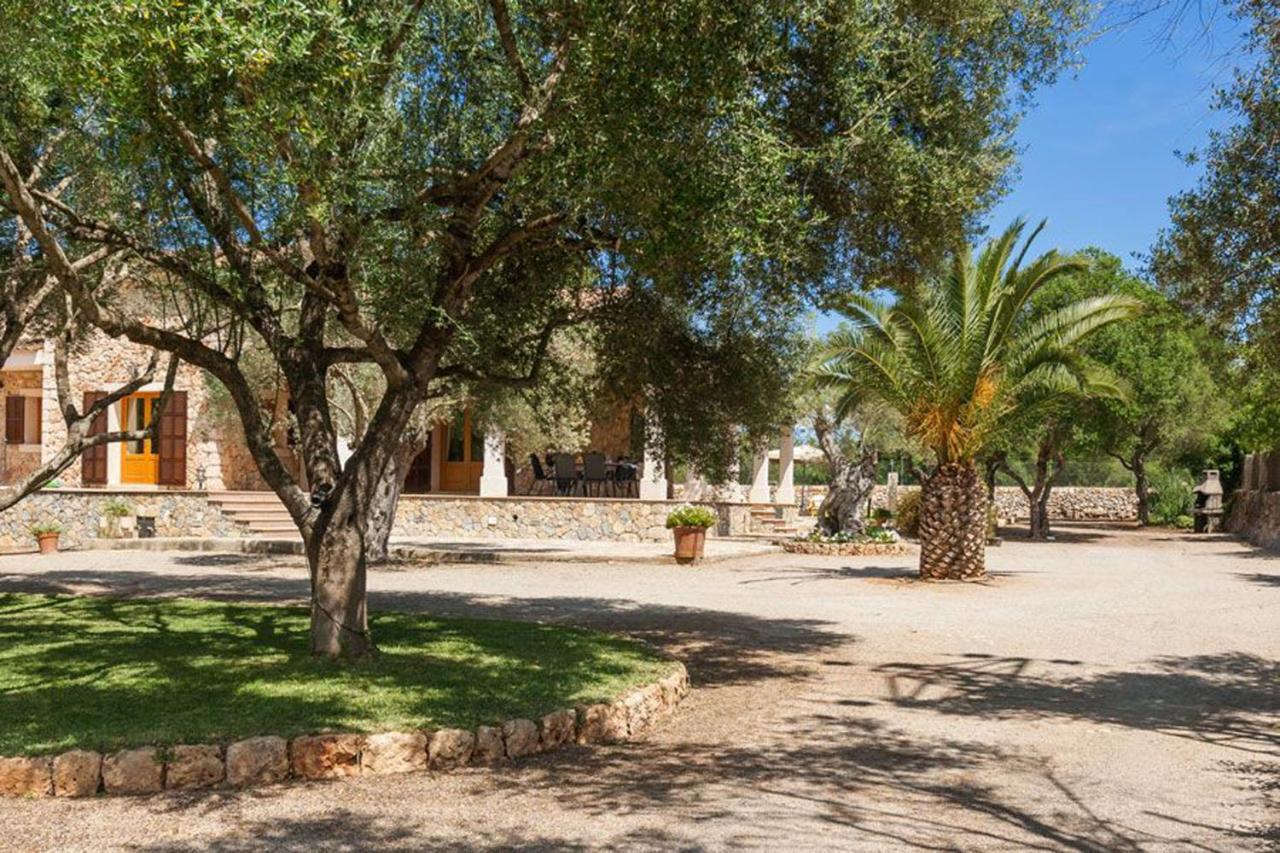 Finca Isabel Y Guillermo Con Posibilidad De Piscina Climatizada Синеу Экстерьер фото