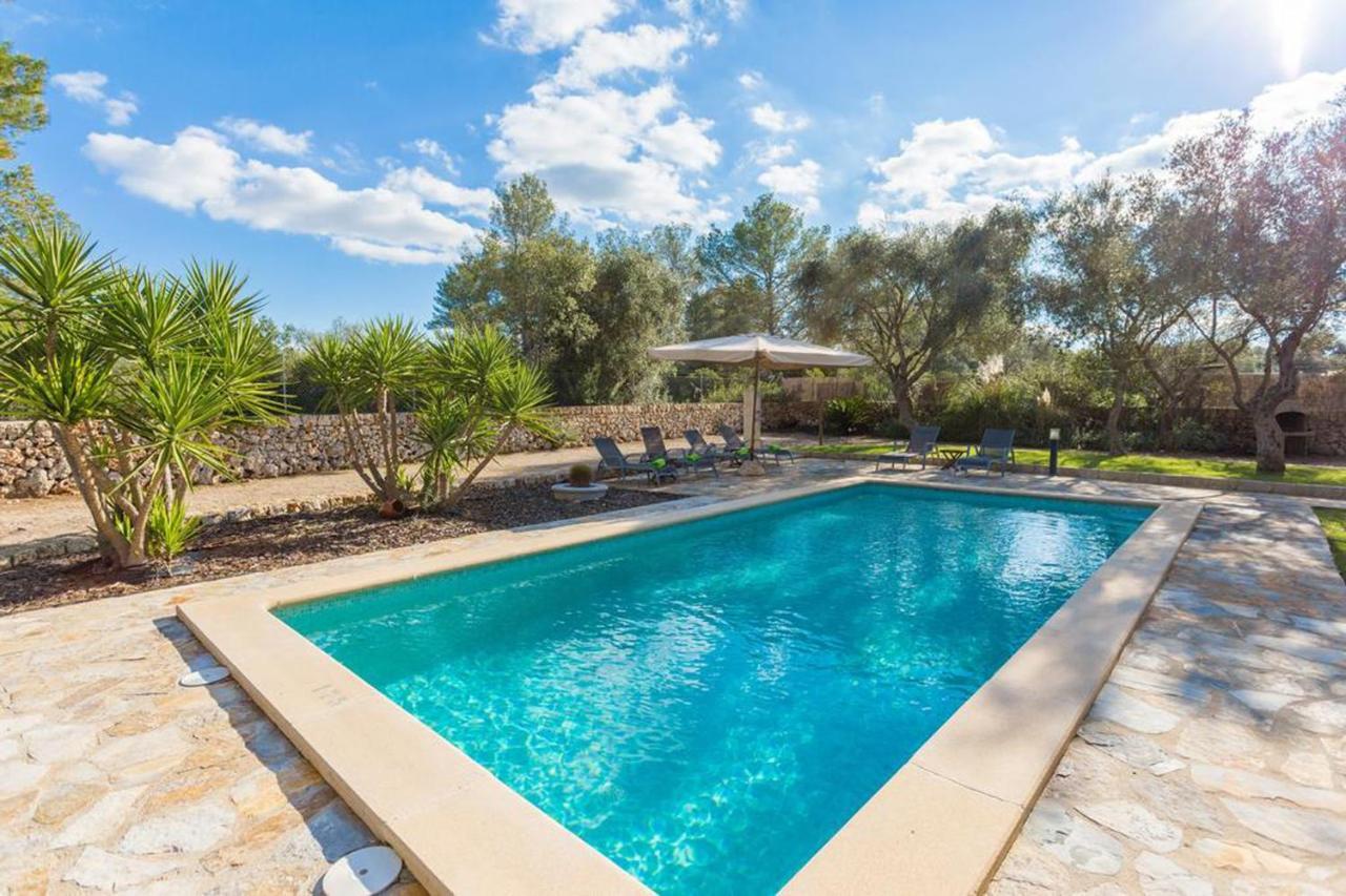 Finca Isabel Y Guillermo Con Posibilidad De Piscina Climatizada Синеу Экстерьер фото