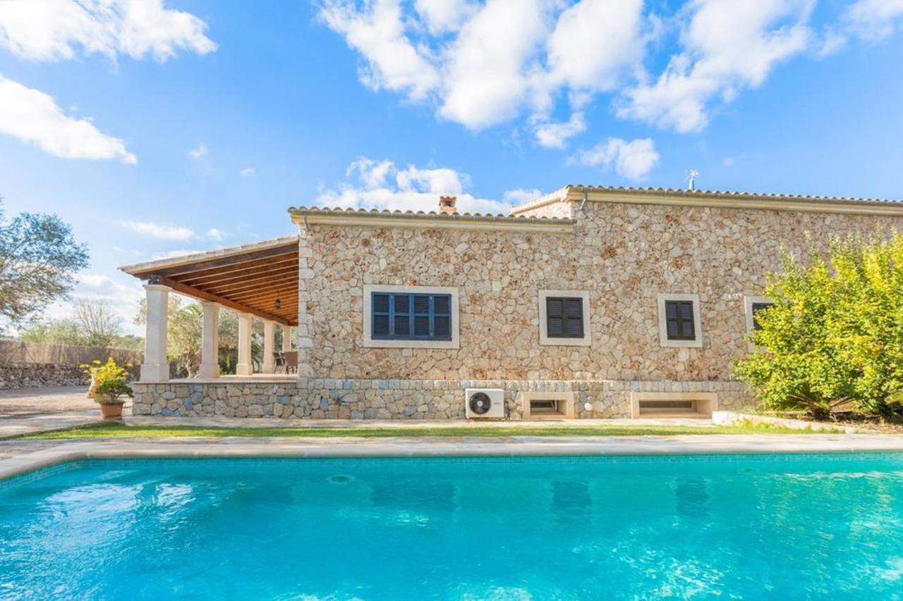 Finca Isabel Y Guillermo Con Posibilidad De Piscina Climatizada Синеу Экстерьер фото