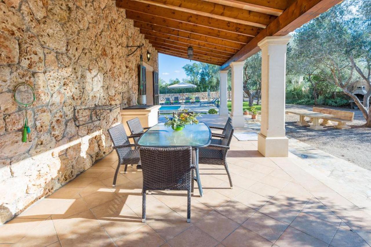 Finca Isabel Y Guillermo Con Posibilidad De Piscina Climatizada Синеу Экстерьер фото